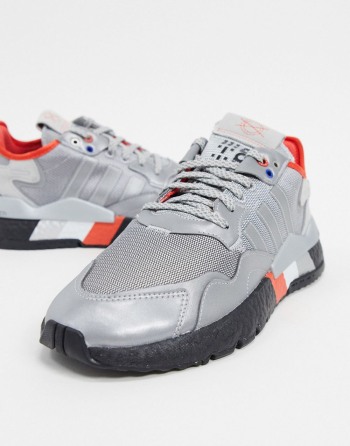 adidas Originals Nite Jogger Srebrne - Muške Tenisice | 48273RQYE